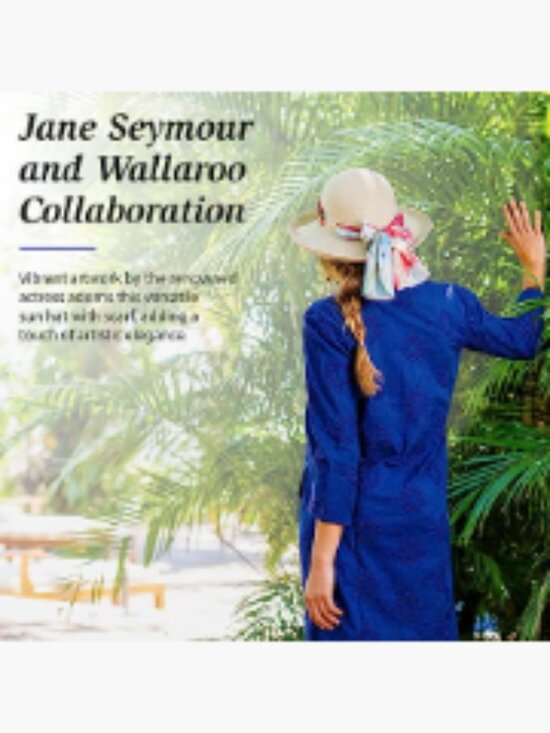 UPF 50+ Wide Brim Sun Hat with Adjustable Drawstring, Packable main image 4
